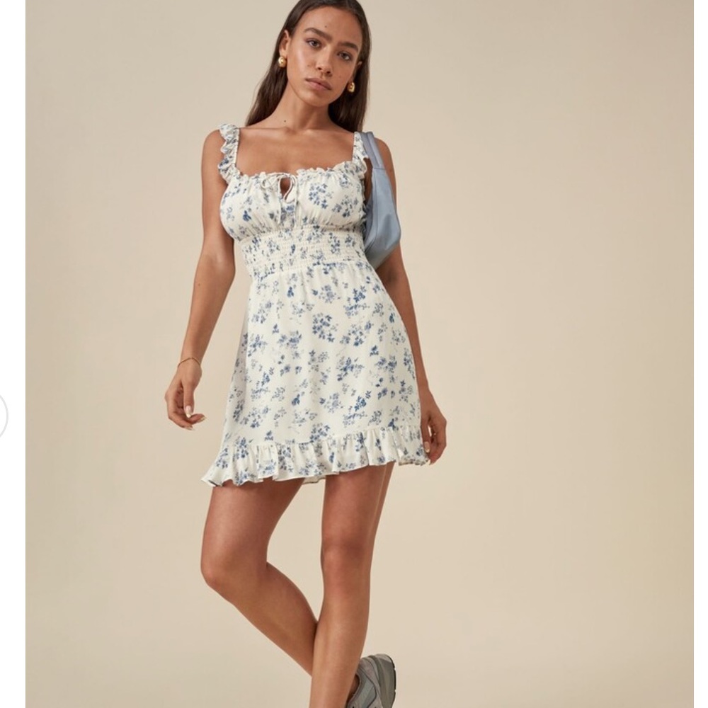 NWT Reformation Silvia Dress in Lula